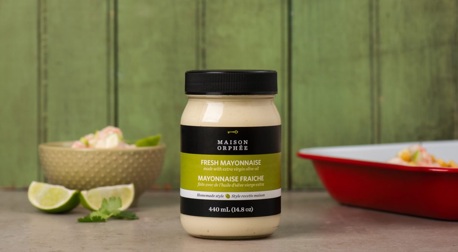 Le goût authentique d'une mayonnaise comme à la maison! Expo Manger