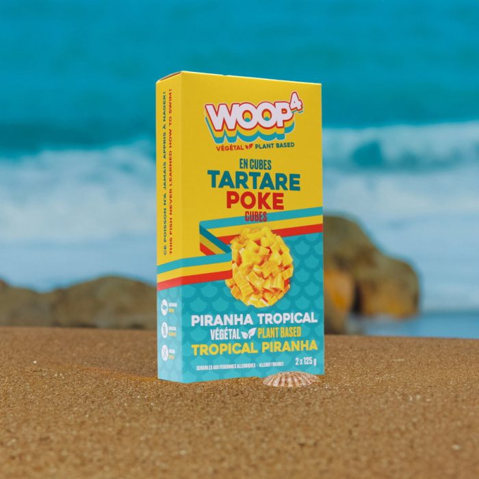 Tartare – Piranha tropical végétal (cubes 2 x 125g)