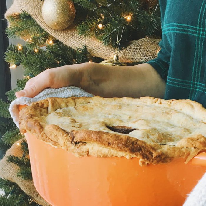 Tourtière du Lac St-Jean végétarienne